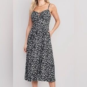 Old Navy floral midi dresses